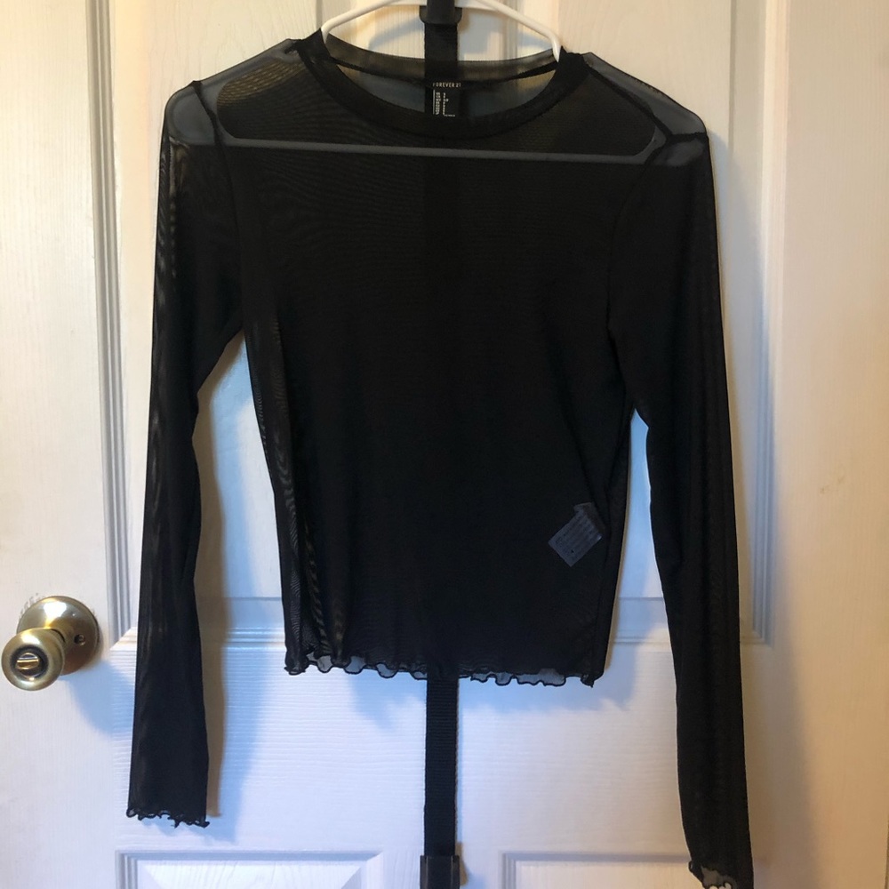 Forever 21 Mesh Top